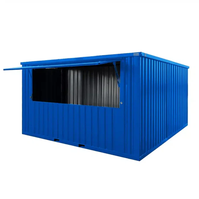 Contentor Bar 4x4m Azul RAL 5015