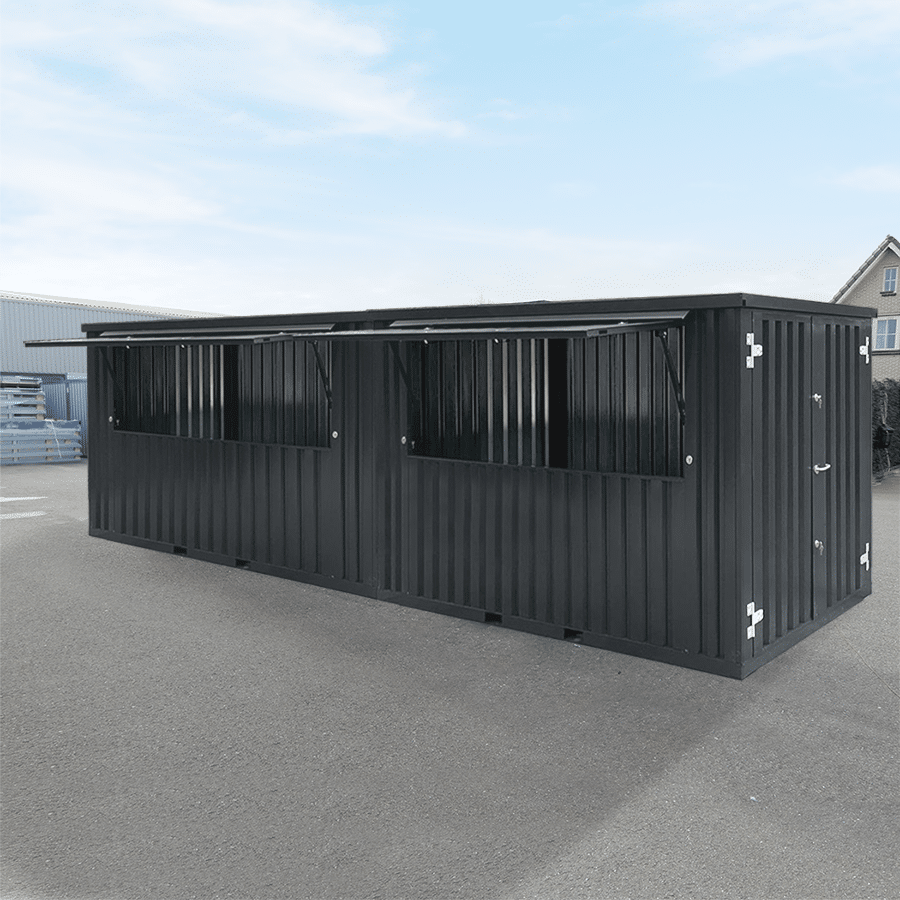 Contentor Bar 8x2m Antracite RAL 7016 - Image 2