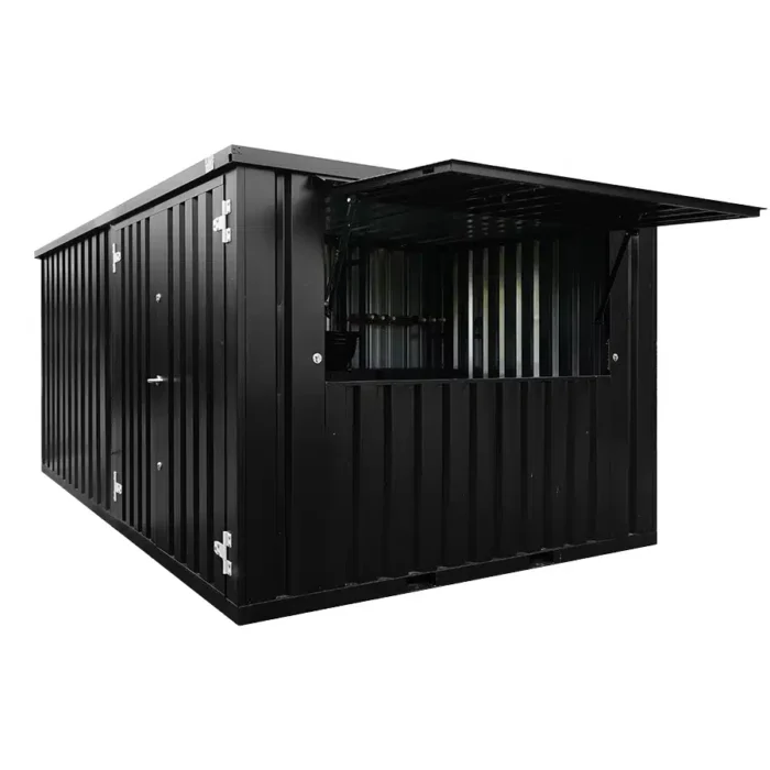 Contentor Bar 4x3m Preto RAL 9005