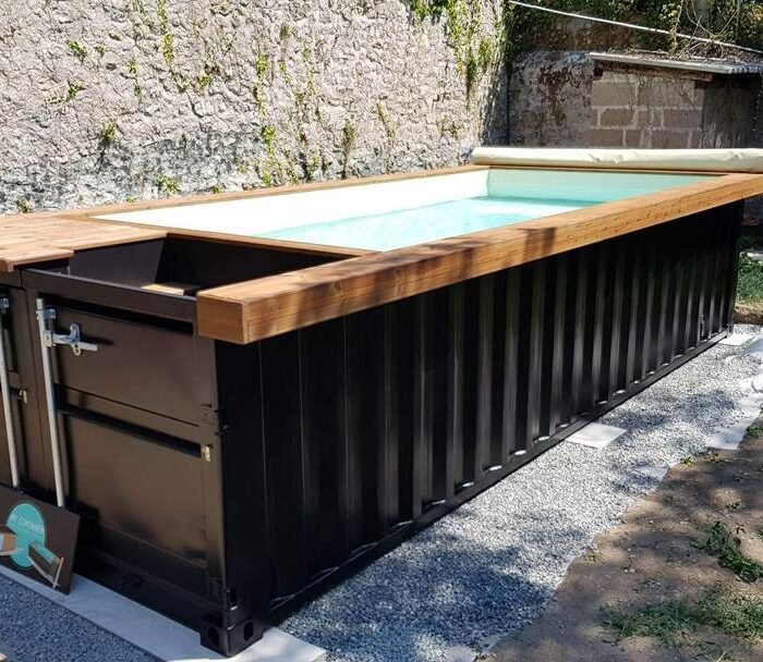Piscina de contentores de 20 pés