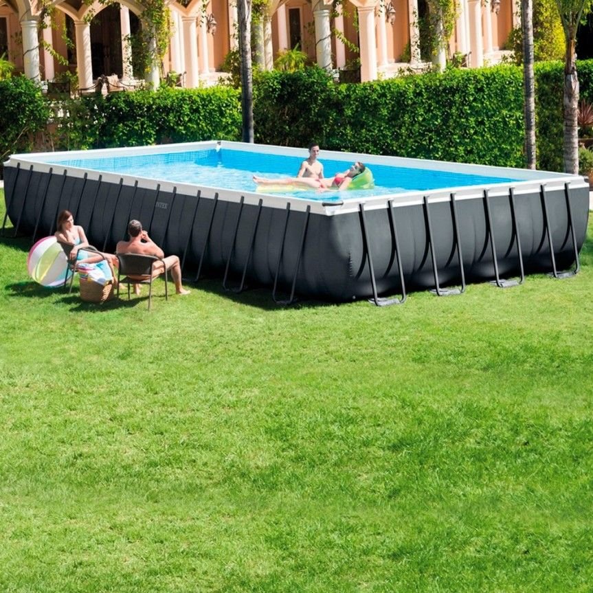 Piscina retangular de 10 metros Ultra XTR Frame com bomba de filtro. - Image 2