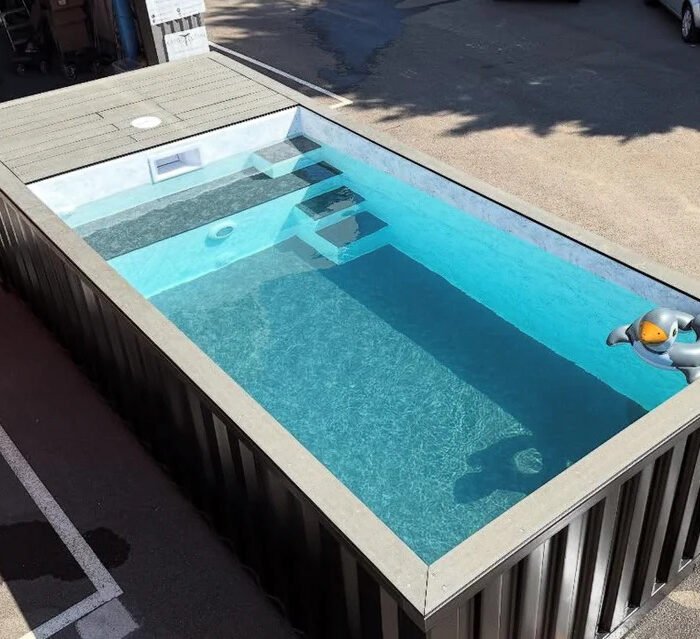 PISCINA DE CONTENTORES DE 6M