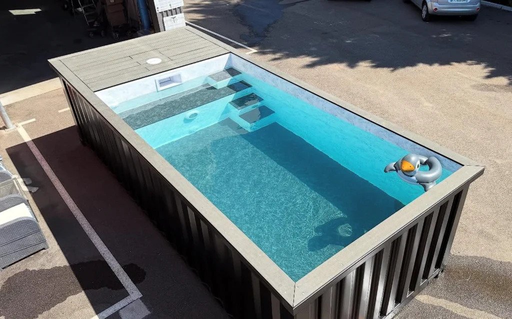 PISCINA DE CONTENTORES DE 6M